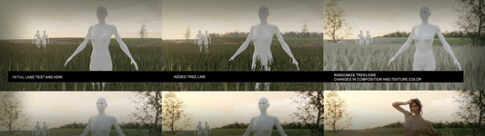 Barley Field Render Steps