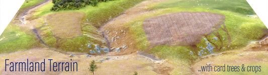 Terrain With Trees & Crops