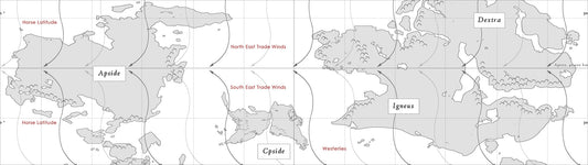 World map creation, design and biomes