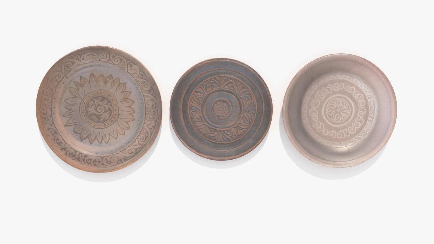 Decorative Terracotta Plates