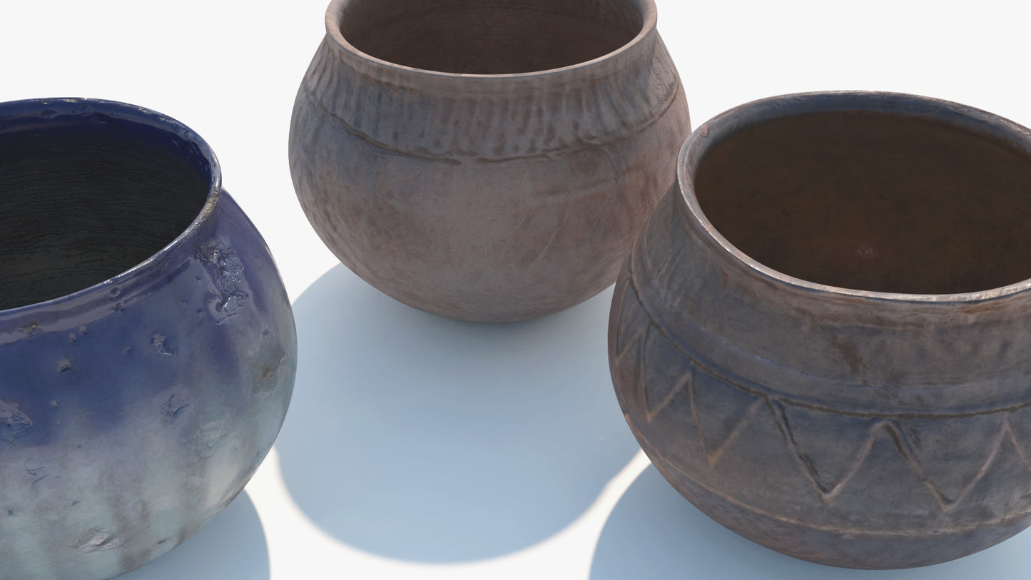 Large Terracotta Pots