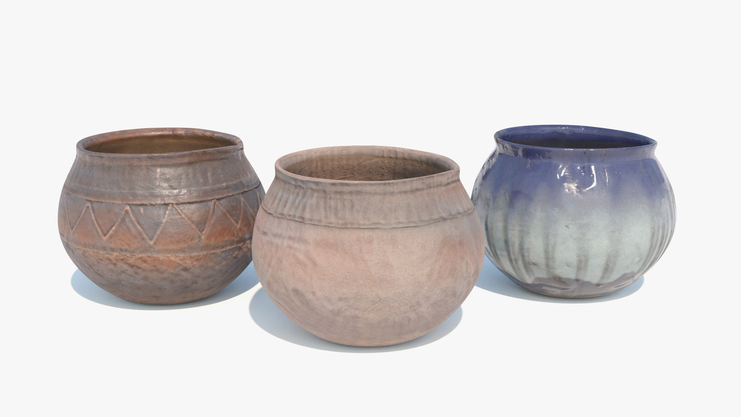 Large Terracotta Pots