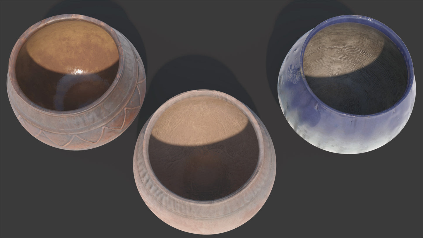 Large Terracotta Pots