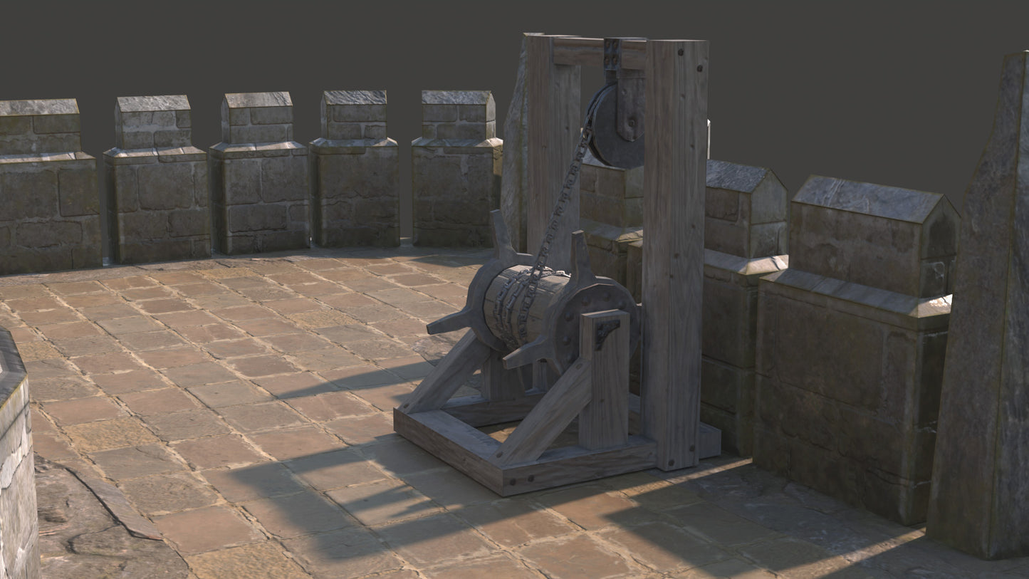 Medieval Castle Gatehouse