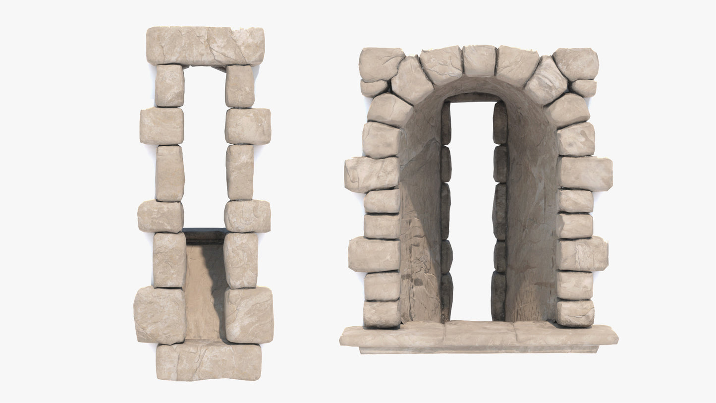 Medieval Gatehouse Window
