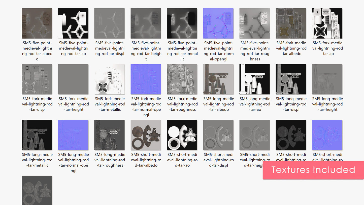 Medieval Lightning Rods