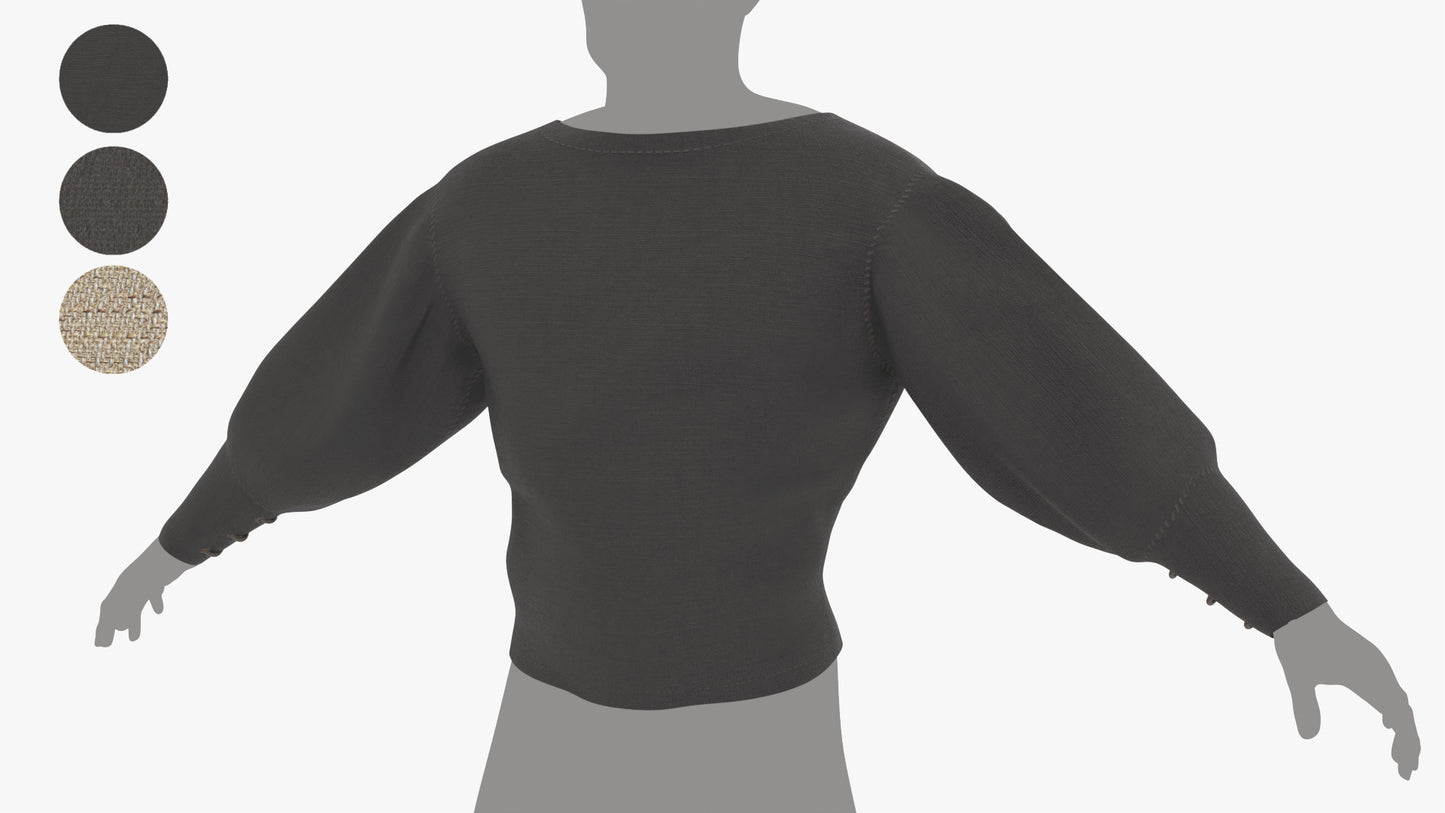 Medieval Shirt 03 (Tar)