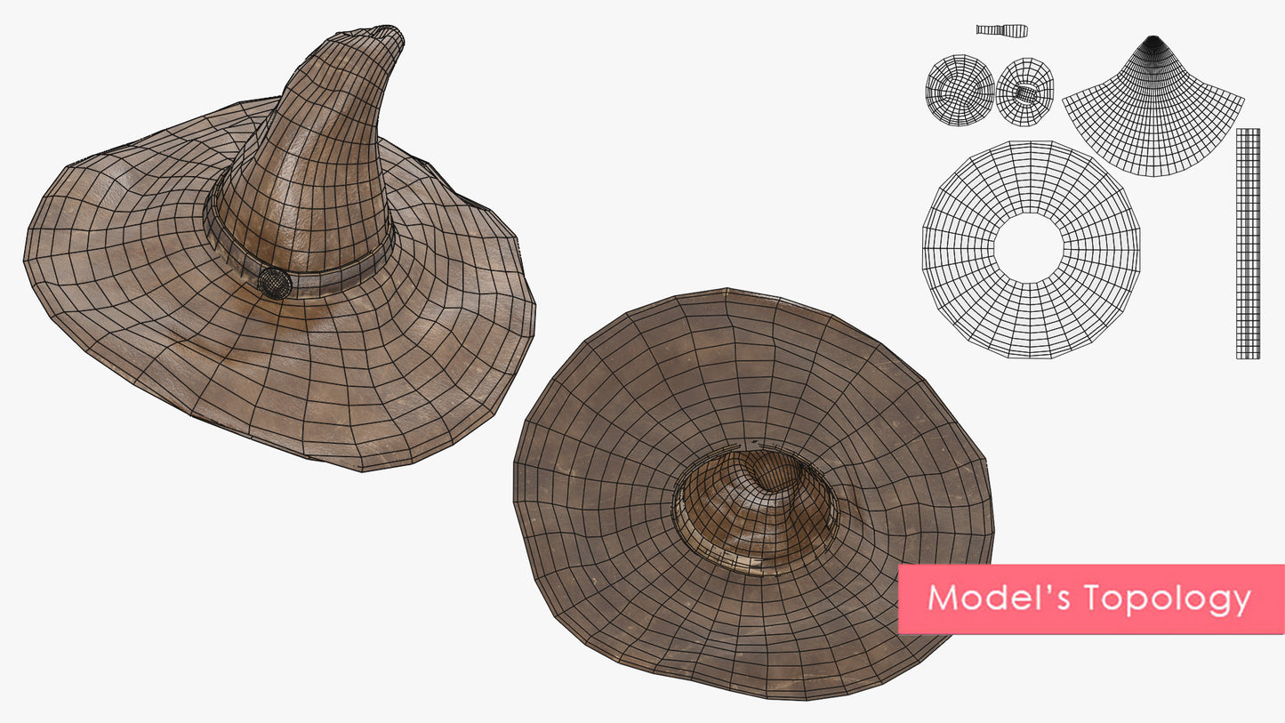 Medieval Witch Hat