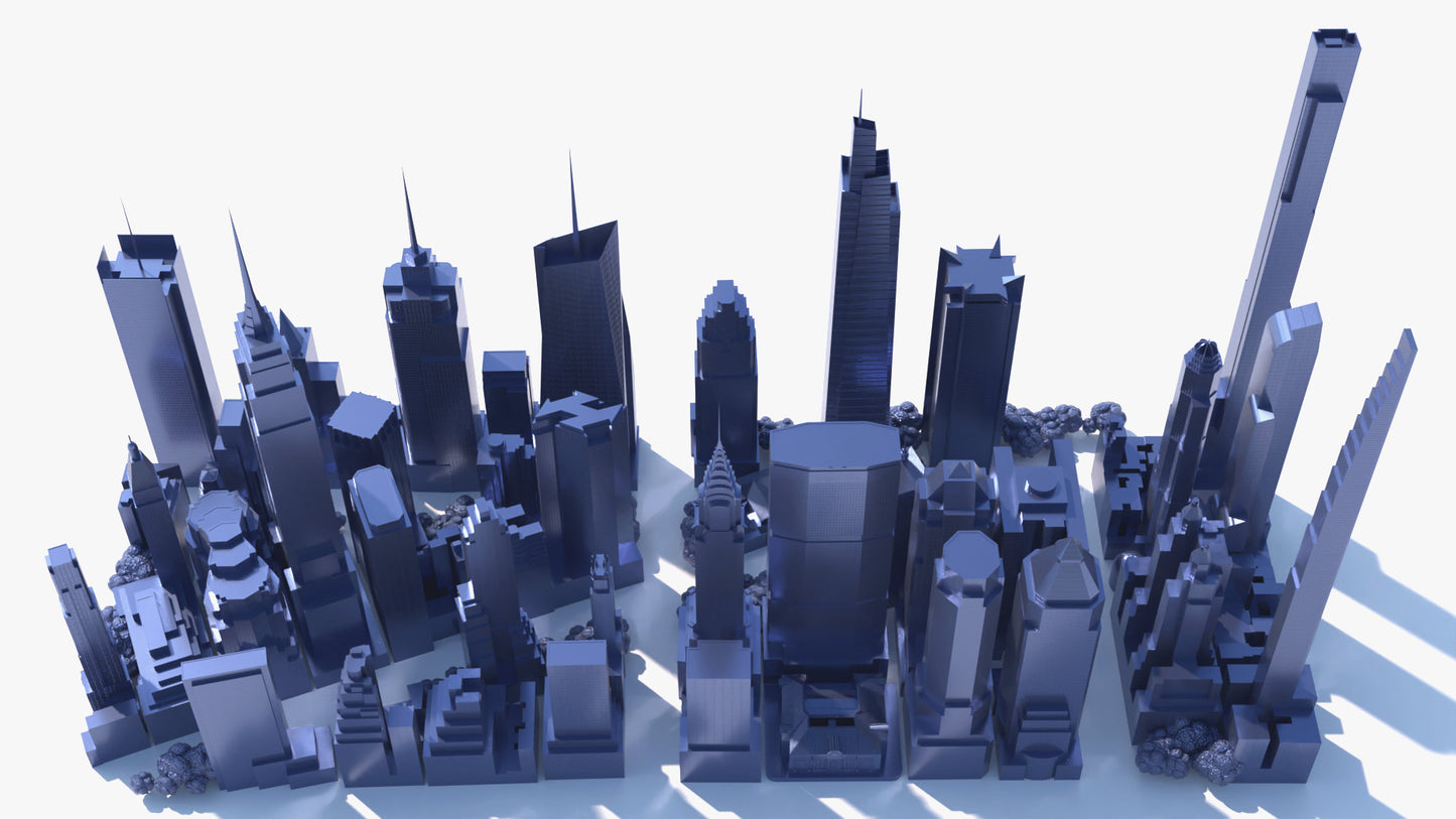 Miniature Manhattan (Stylized)