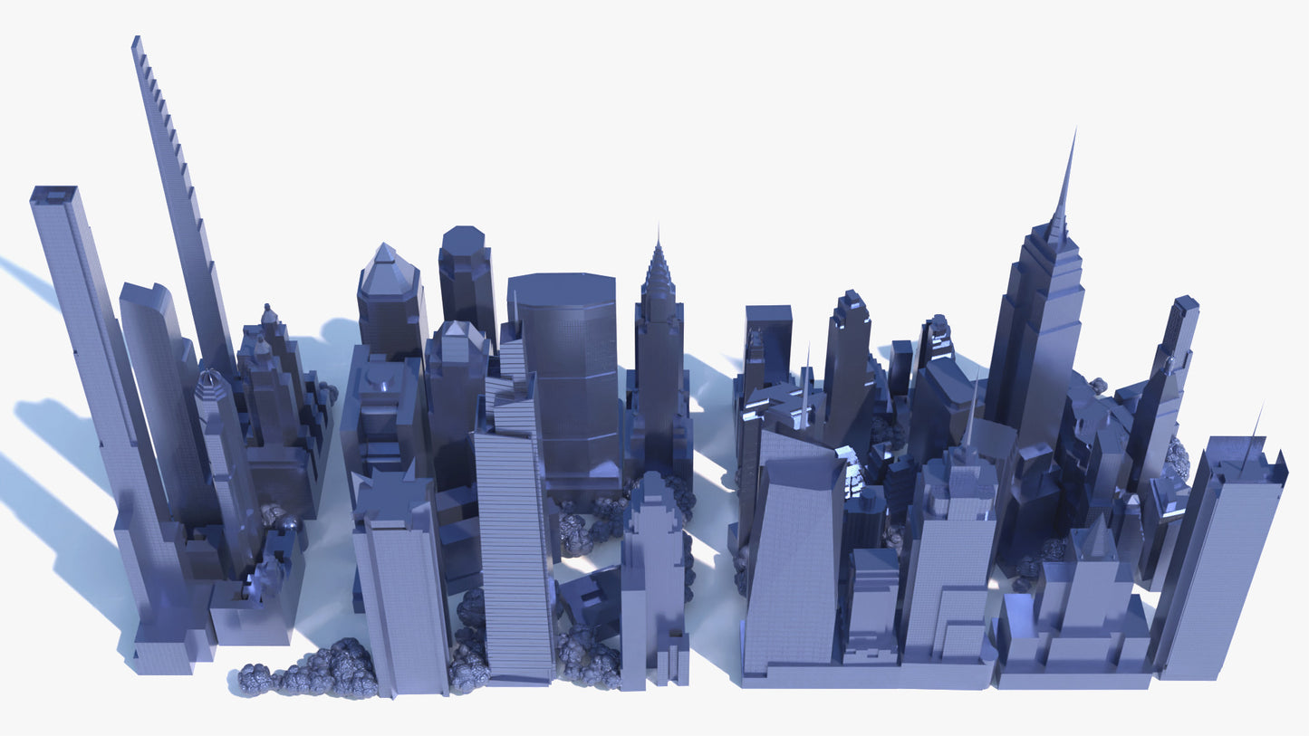 Miniature Manhattan (Stylized)