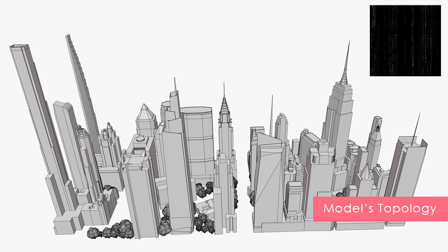 Miniature Manhattan (Stylized)