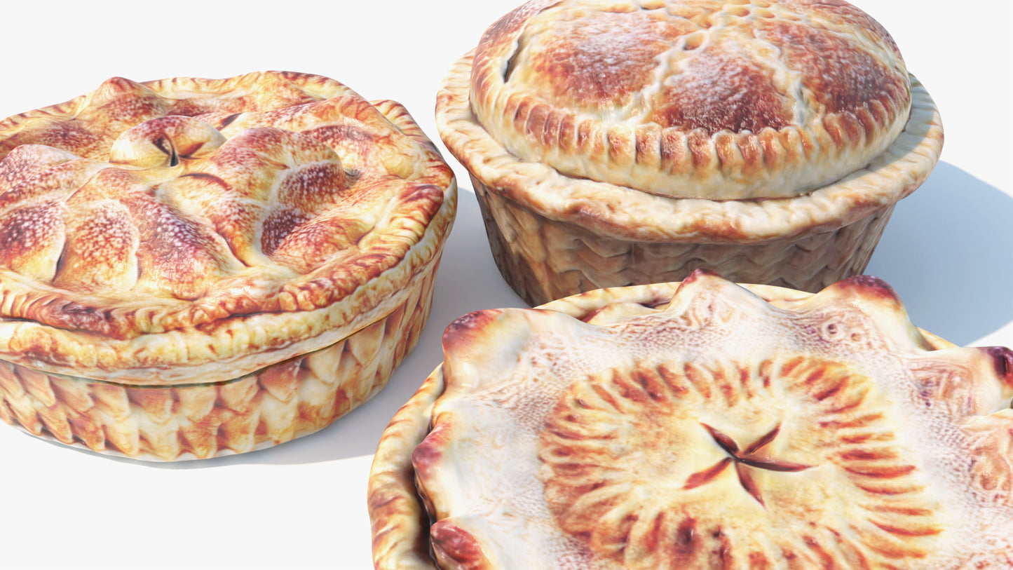 Medieval Rustic Pies