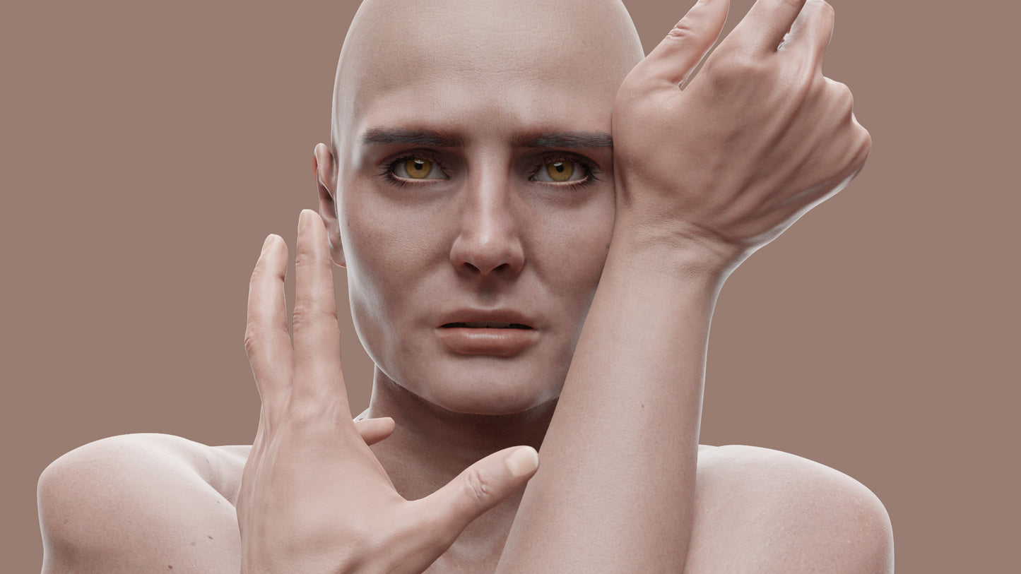 CHARLOTTE | Transhuman4Blender - Persona |