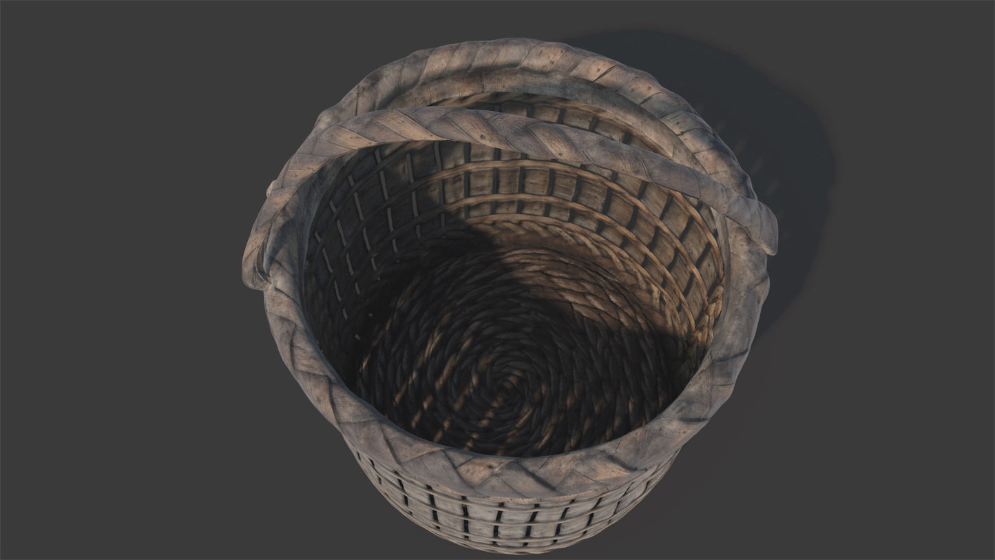 Wicker Basket 02