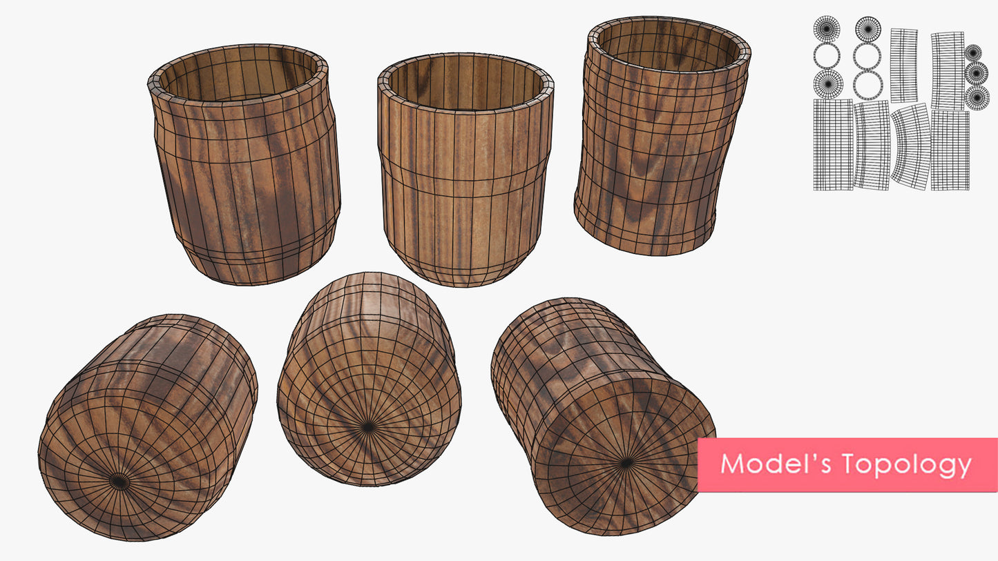 Wooden Cups