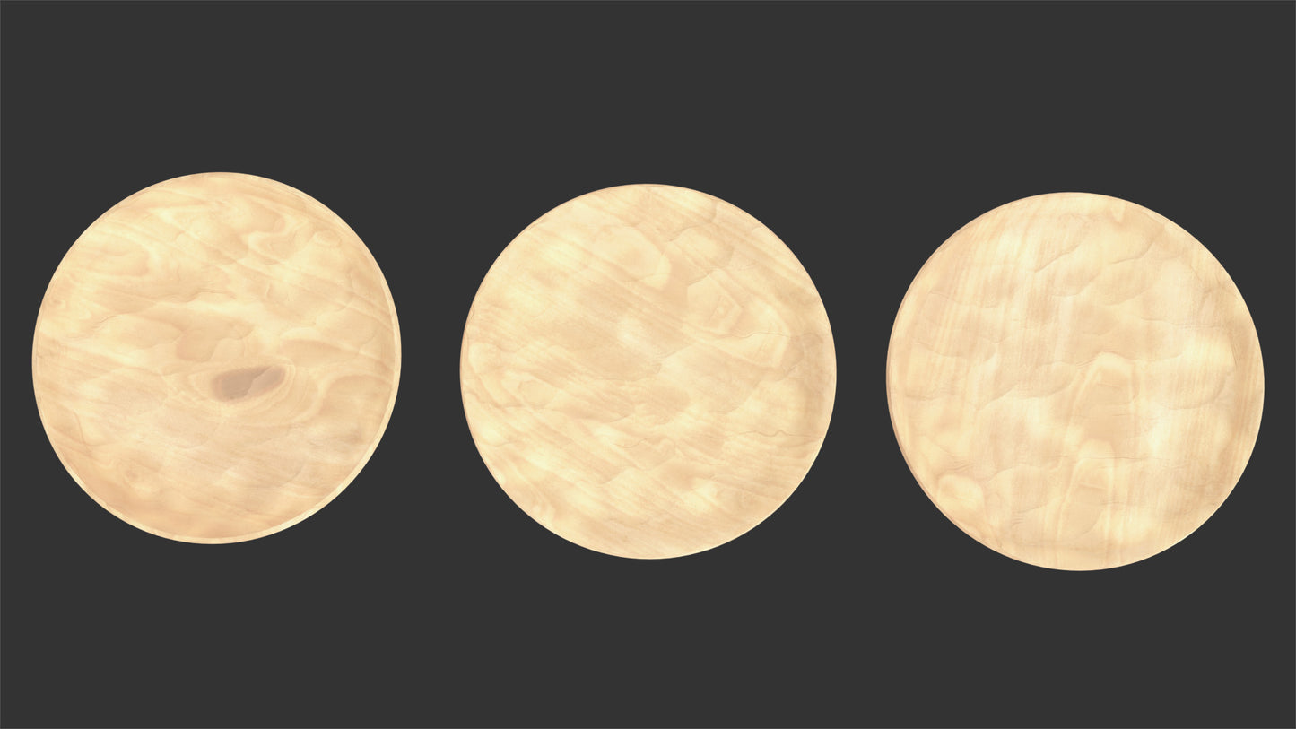 Wooden Plates