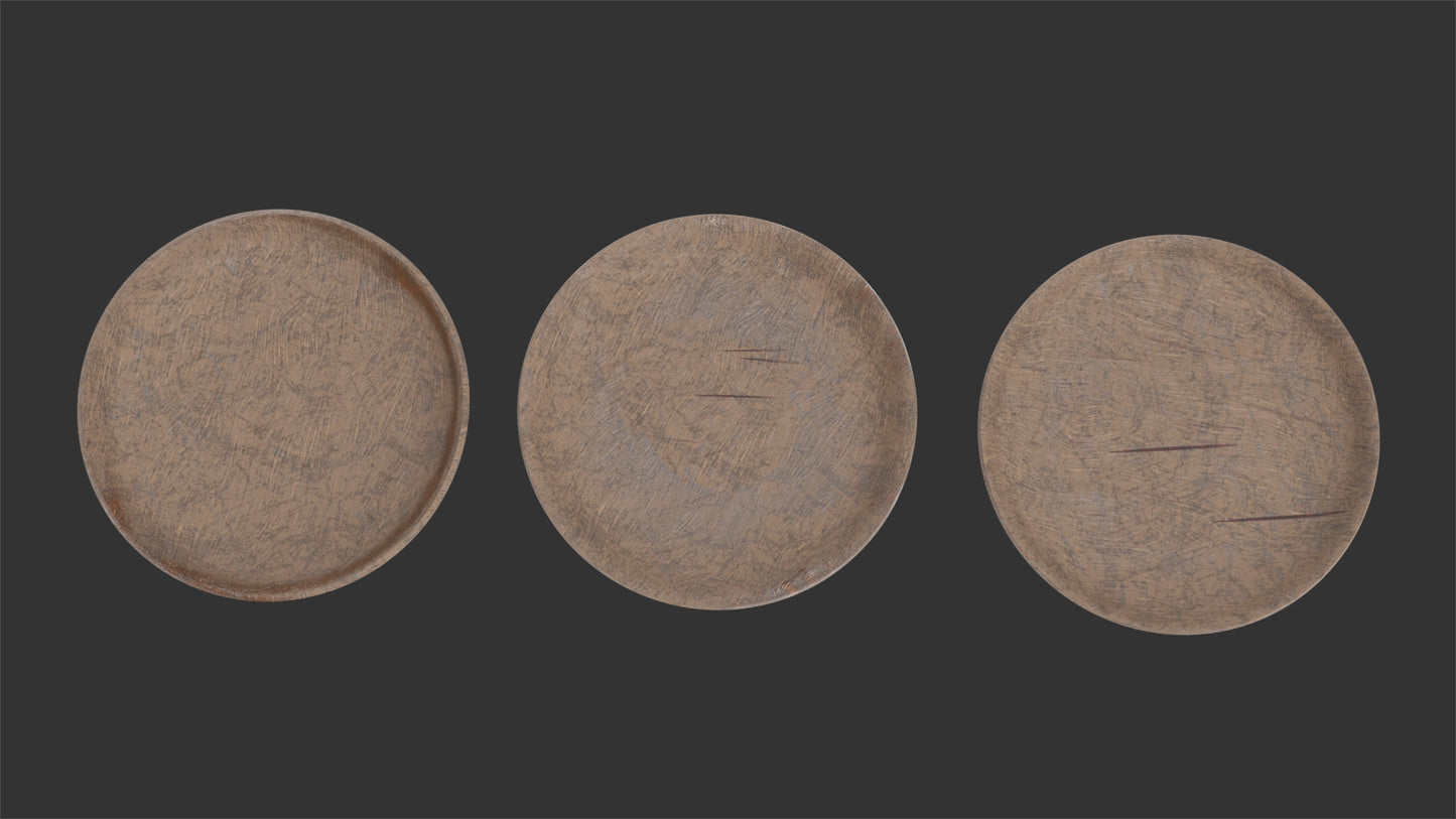 Wooden Plates