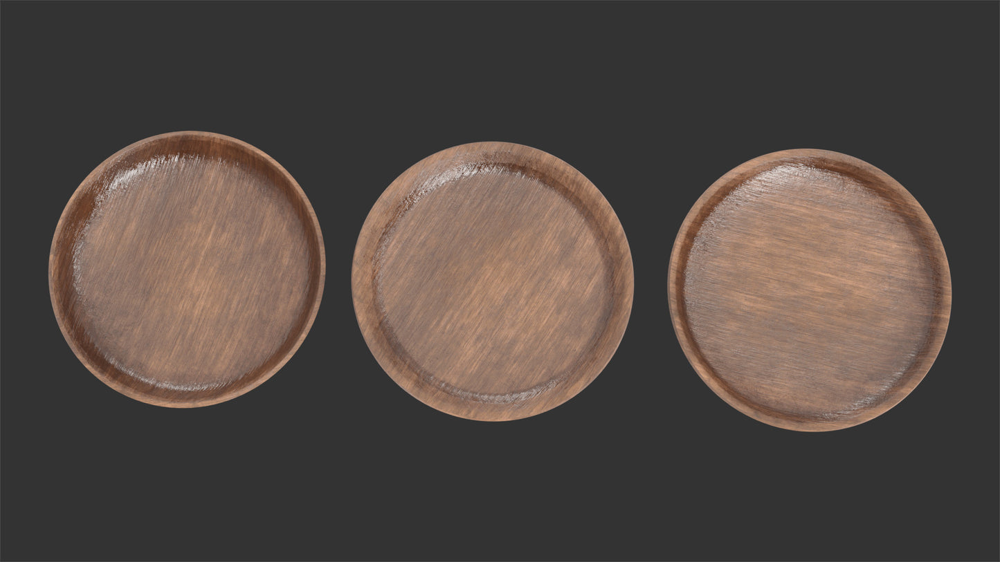 Wooden Plates