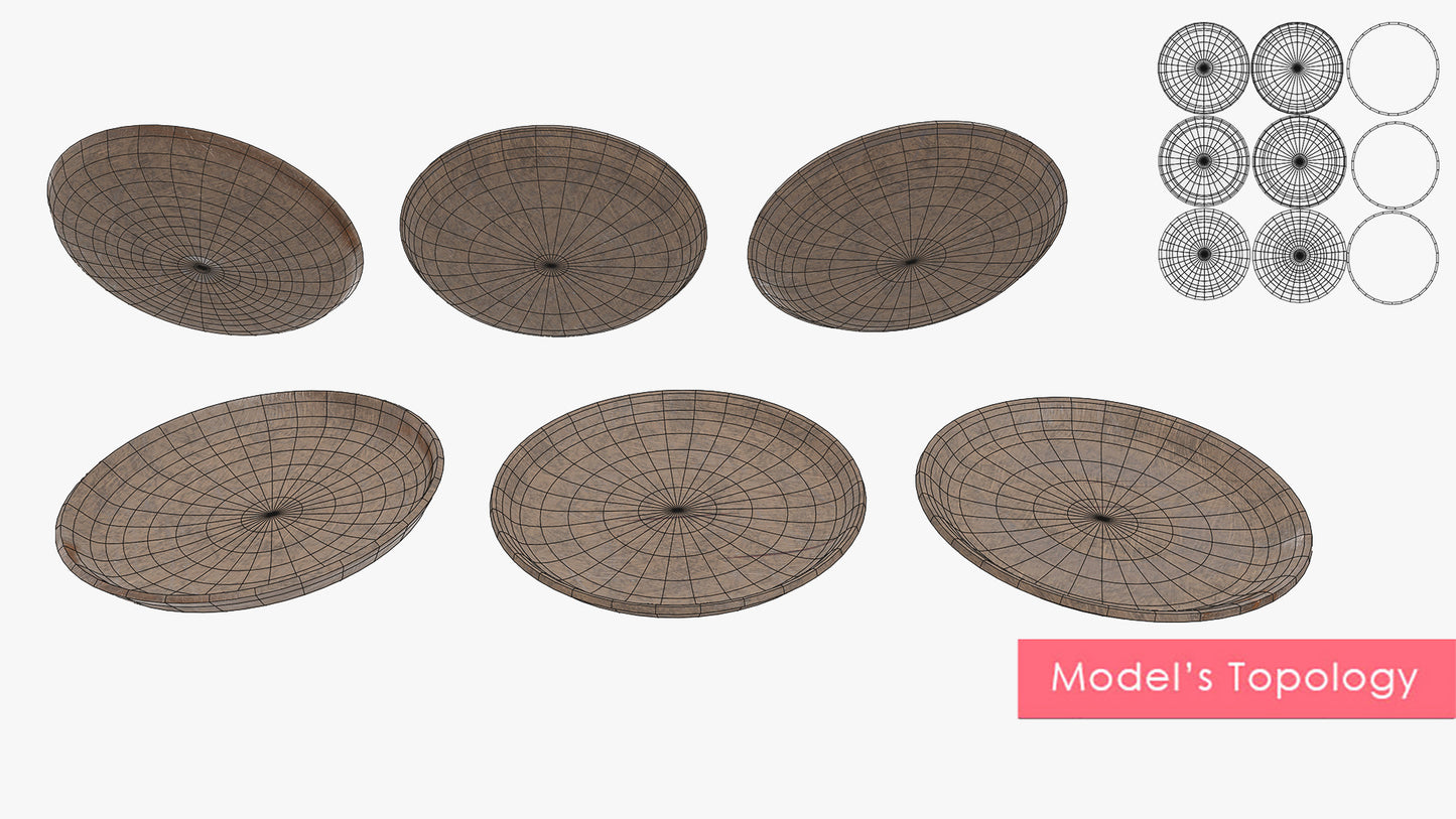 Wooden Plates