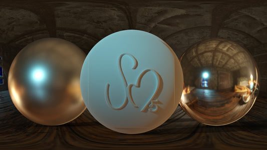 Medieval desk for alchemist and magic hdri scalable environment dome