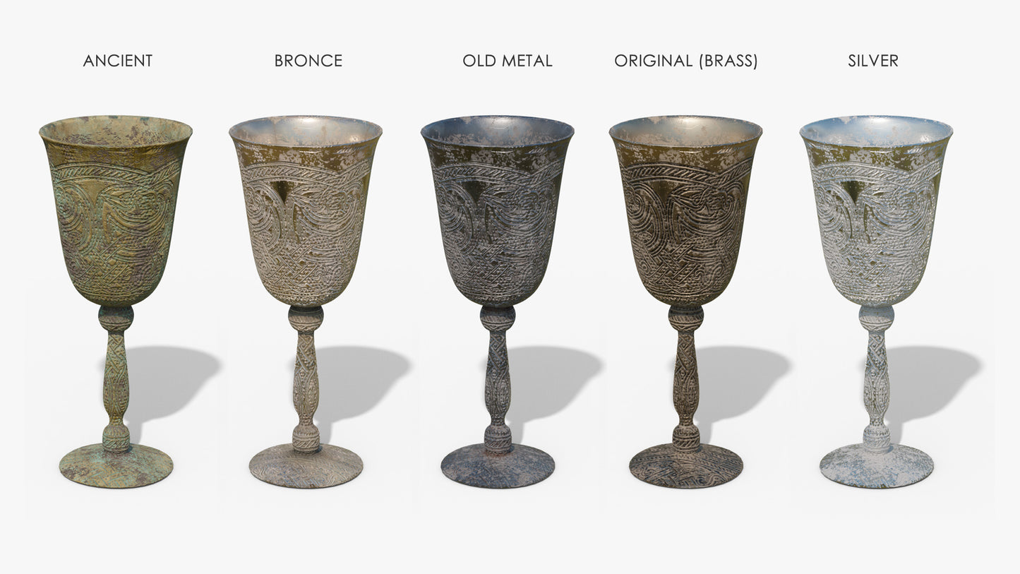 Embossed Goblet