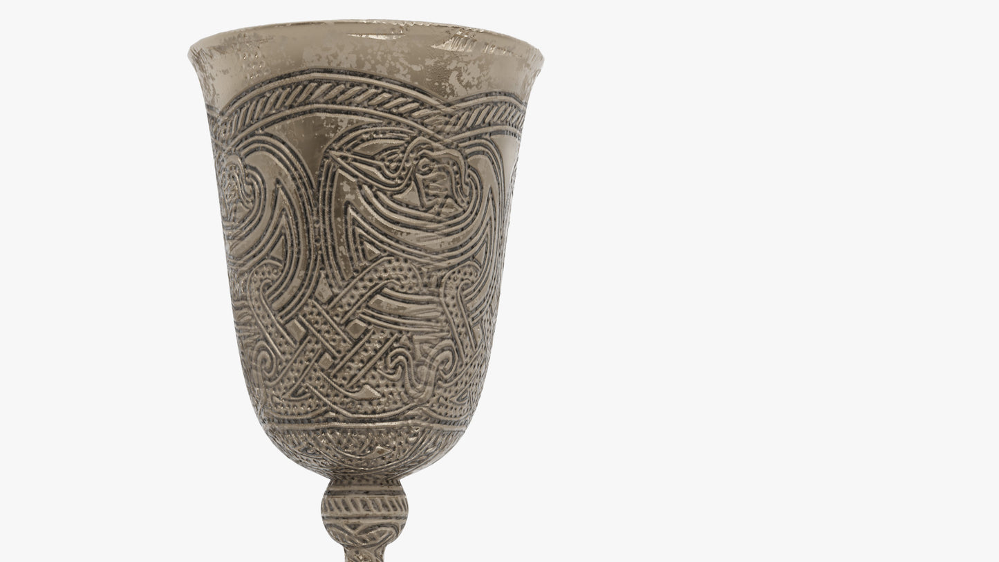 Embossed Goblet