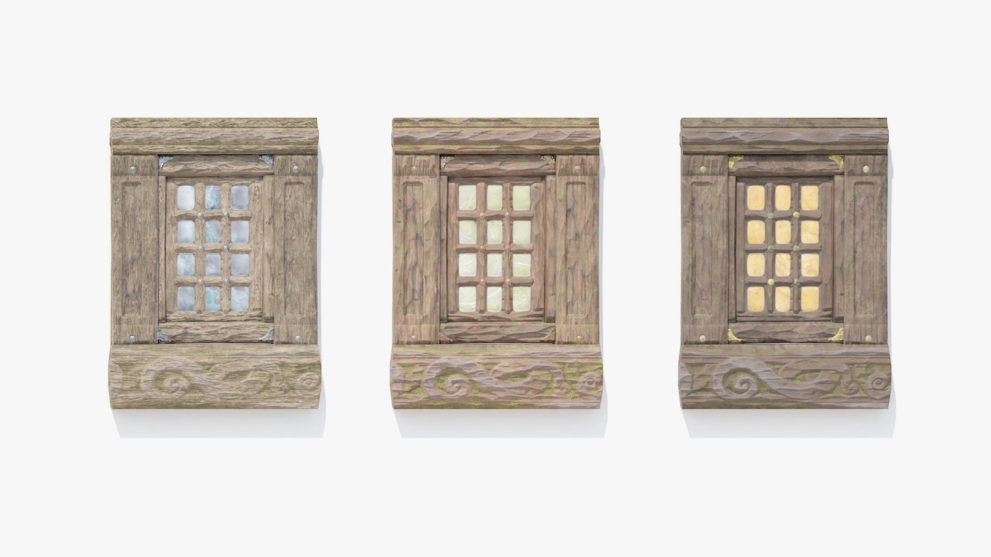 Simple Medieval Door & Window