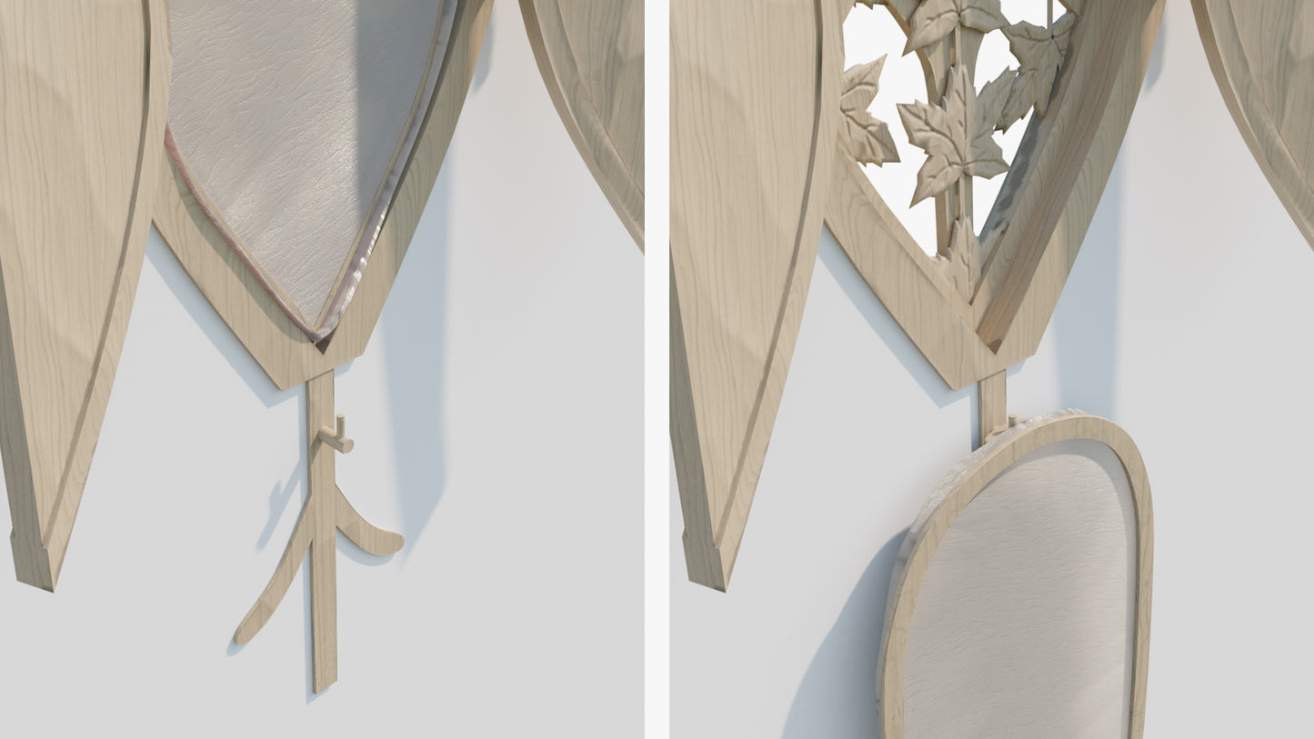 Maple Lattice Sylvan Window