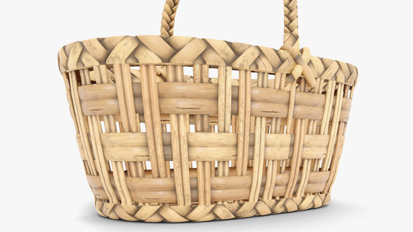Wicker Basket 01