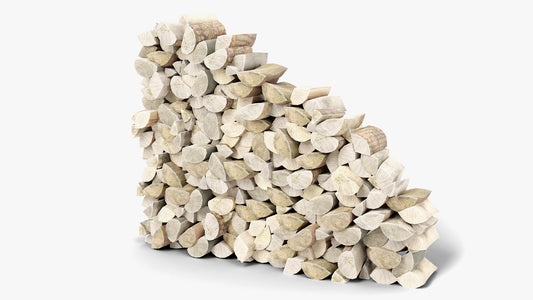 Wood logs for lumber 3d model blender obj and pbr textures