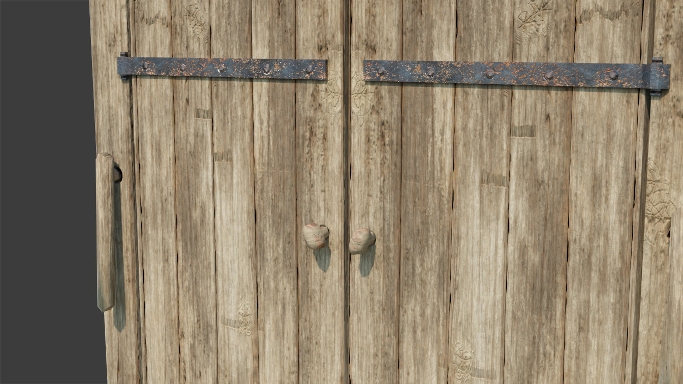 Old Wooden Door & Window