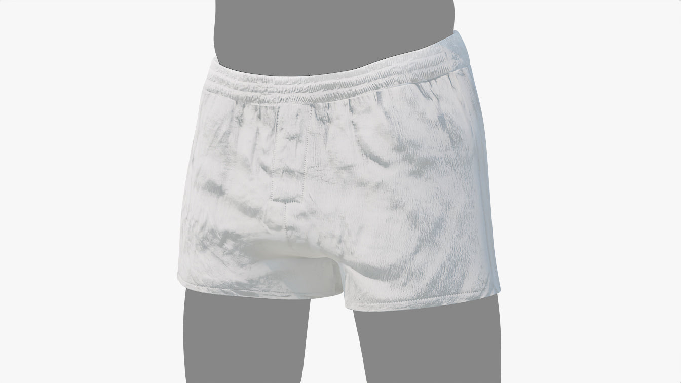 White Boxer Shorts