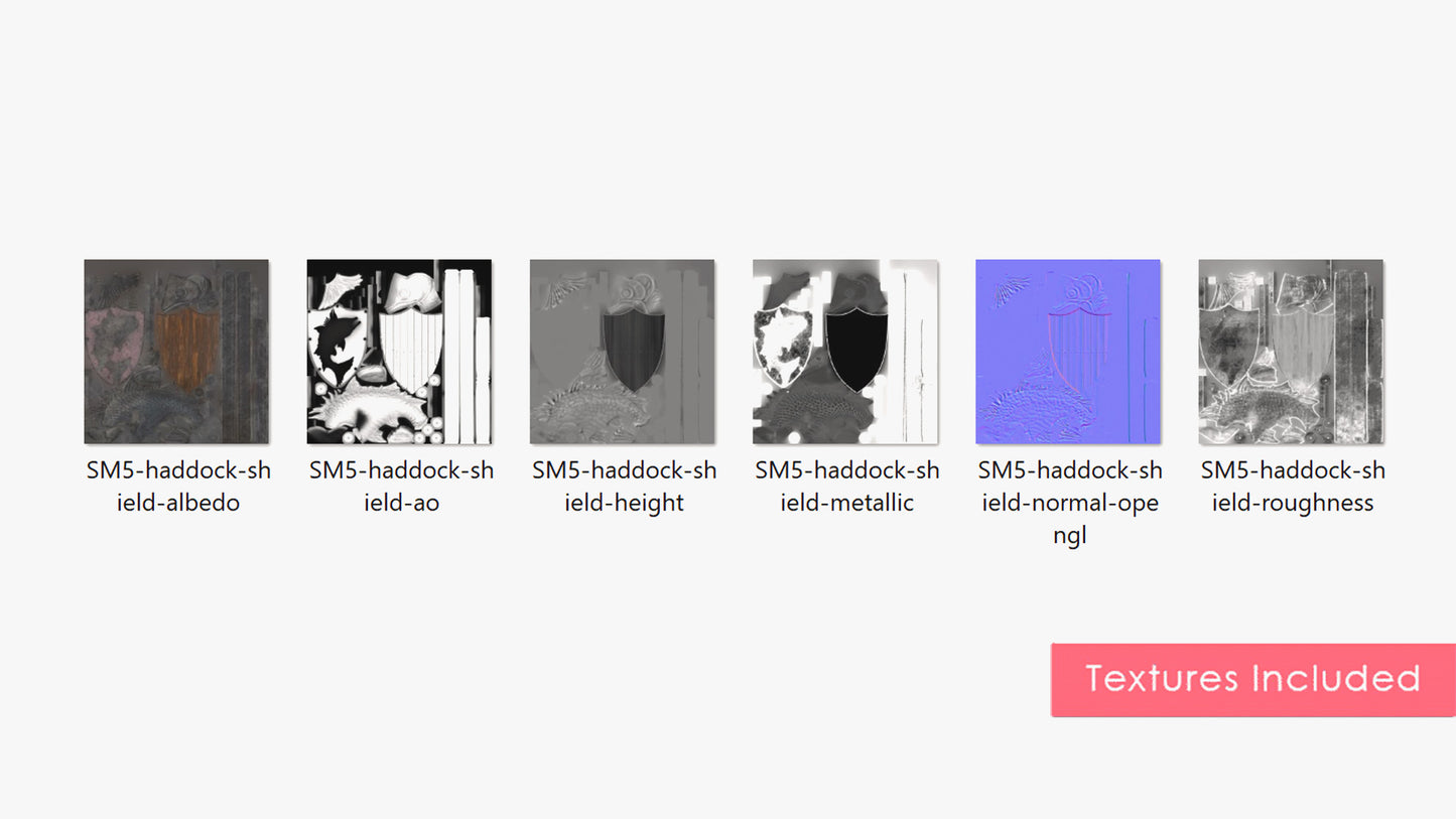 Medieval Haddock Shield