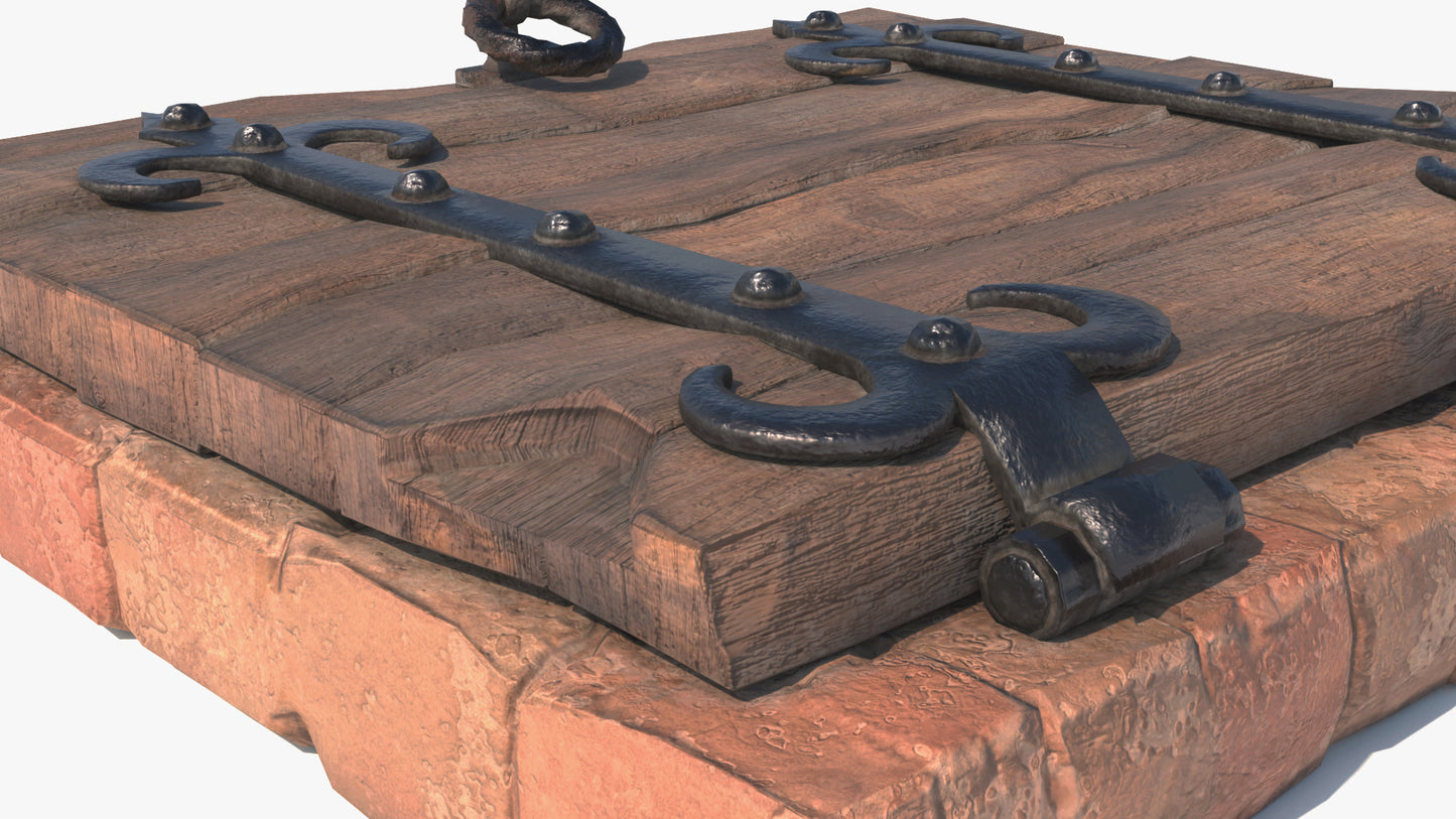 Medieval Trap Door - 01