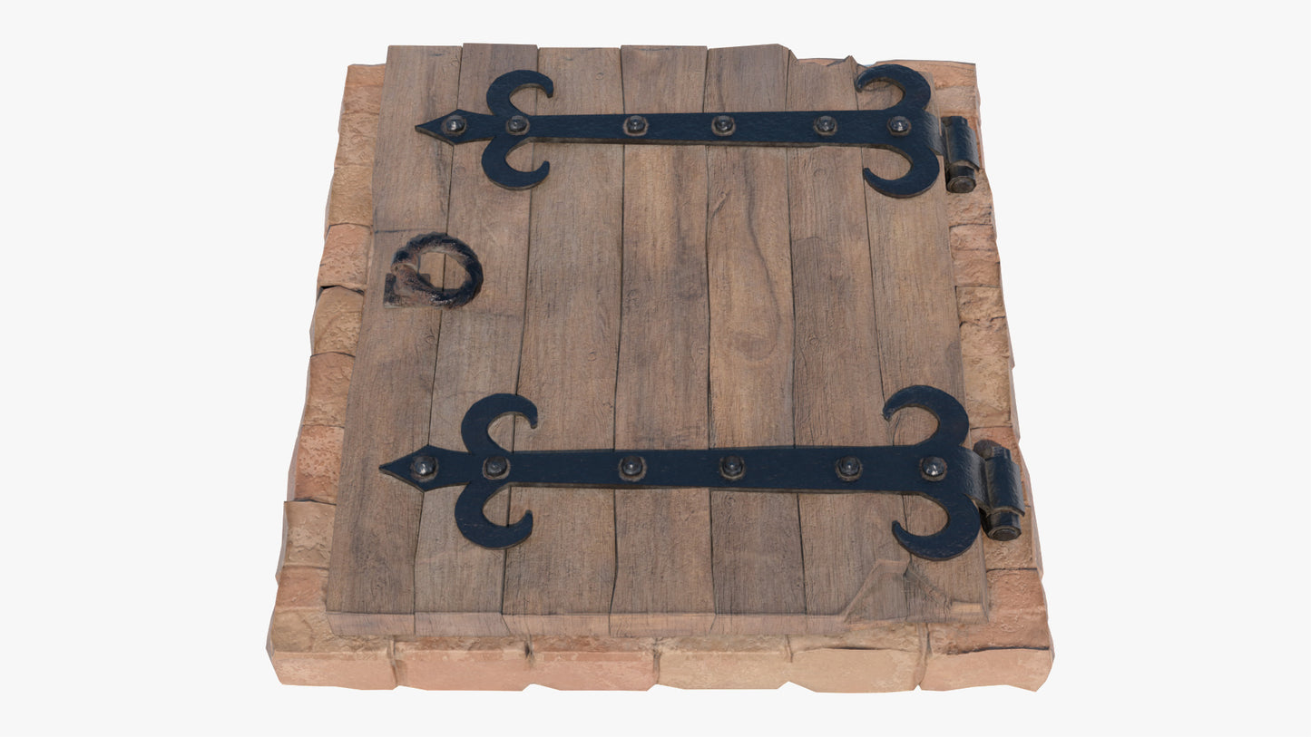 Medieval Trap Door - 01