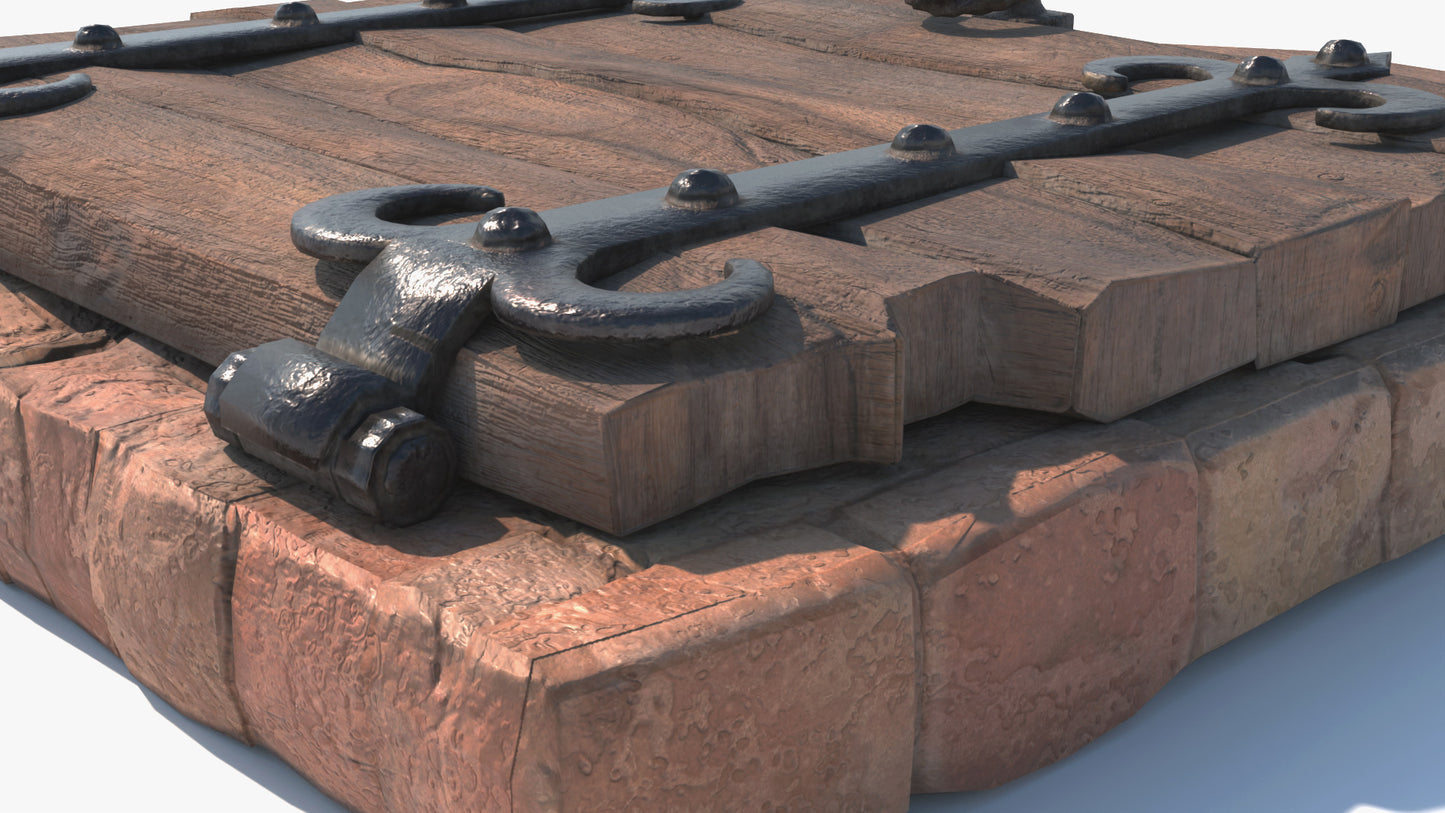 Medieval Trap Door - 01