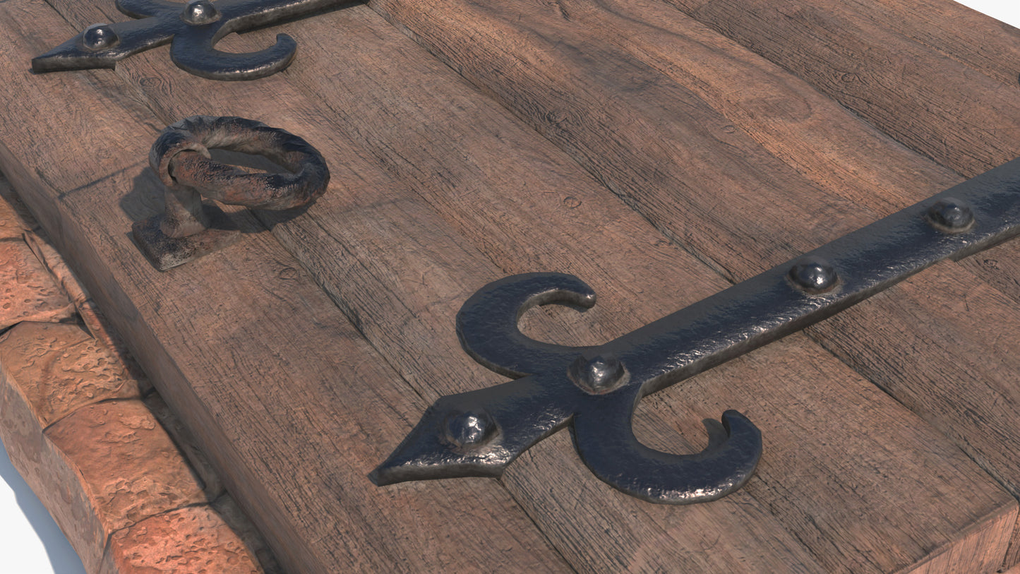 Medieval Trap Door - 01