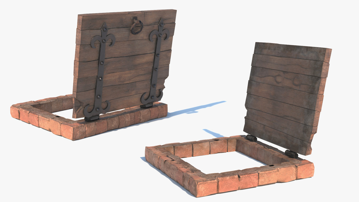 Medieval Trap Door - 01