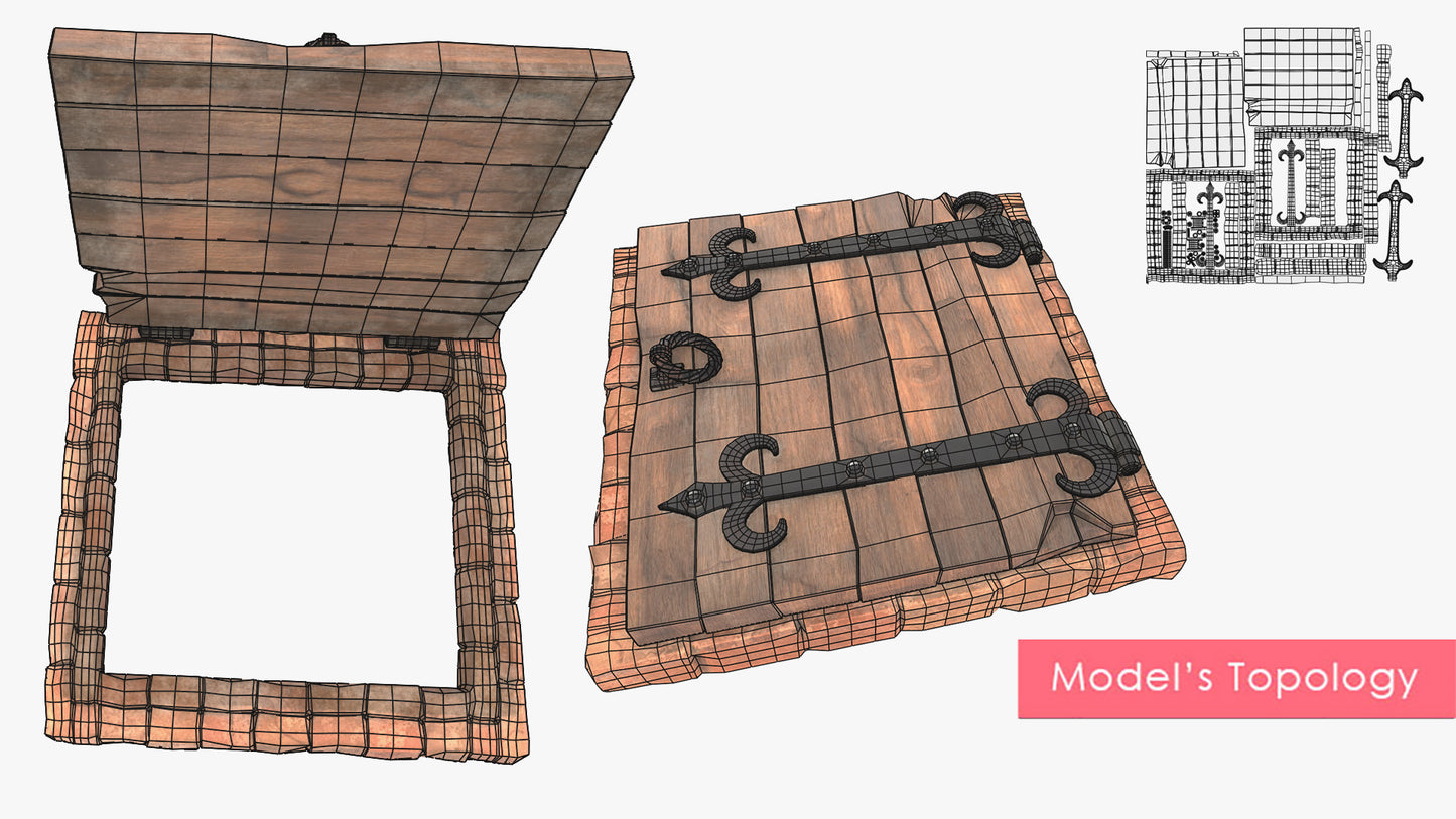 Medieval Trap Door - 01