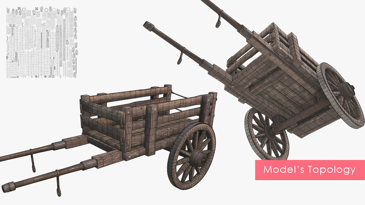 Medieval Cart (Goth)