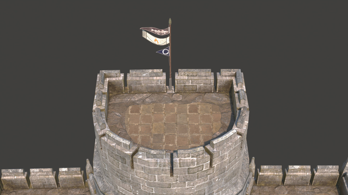 Medieval Castle Gatehouse