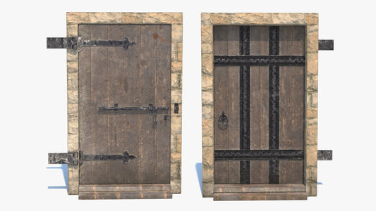 Medieval Gatehouse Door