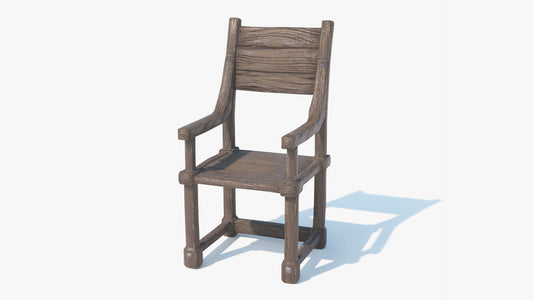Sturdy Medieval Chair