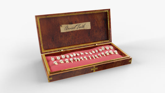 box of teeth decor macabre 3d model blender obj