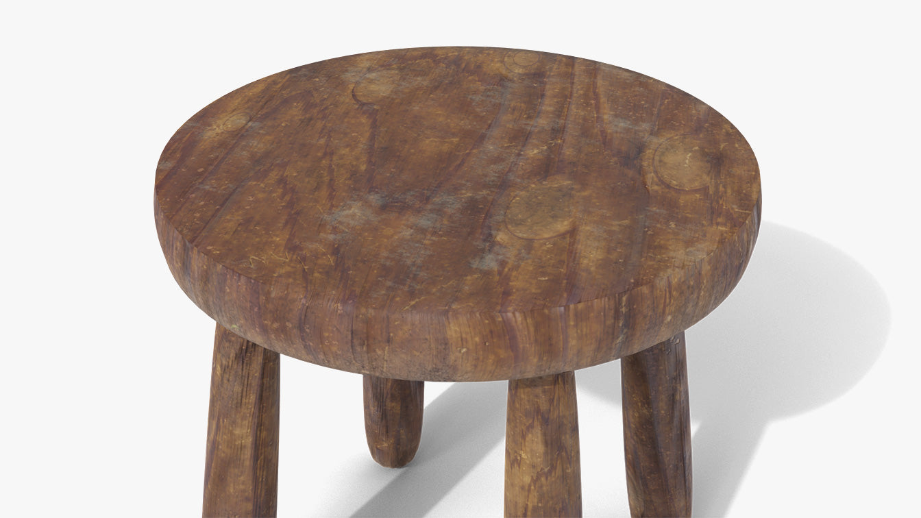 Handmade Wooden Stool