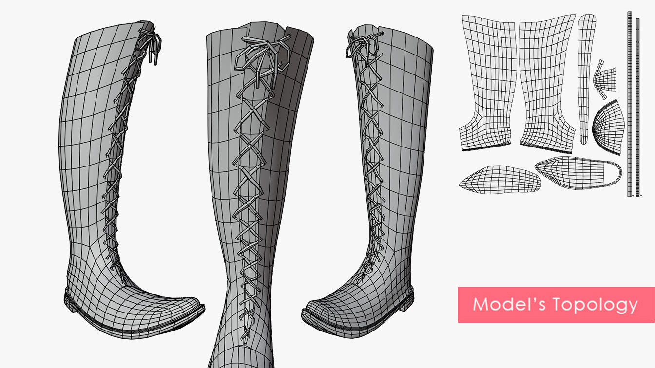 Medieval Tall Pointy Boots