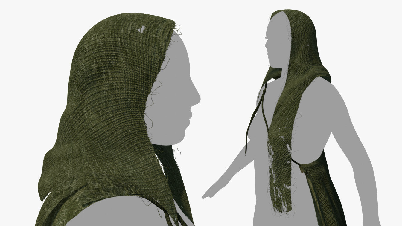 Medieval Vagrant Cloak